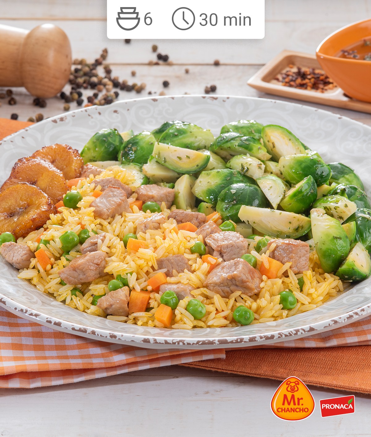 Pronaca - Tqma - Este Arroz relleno con carne de Cerdo es...