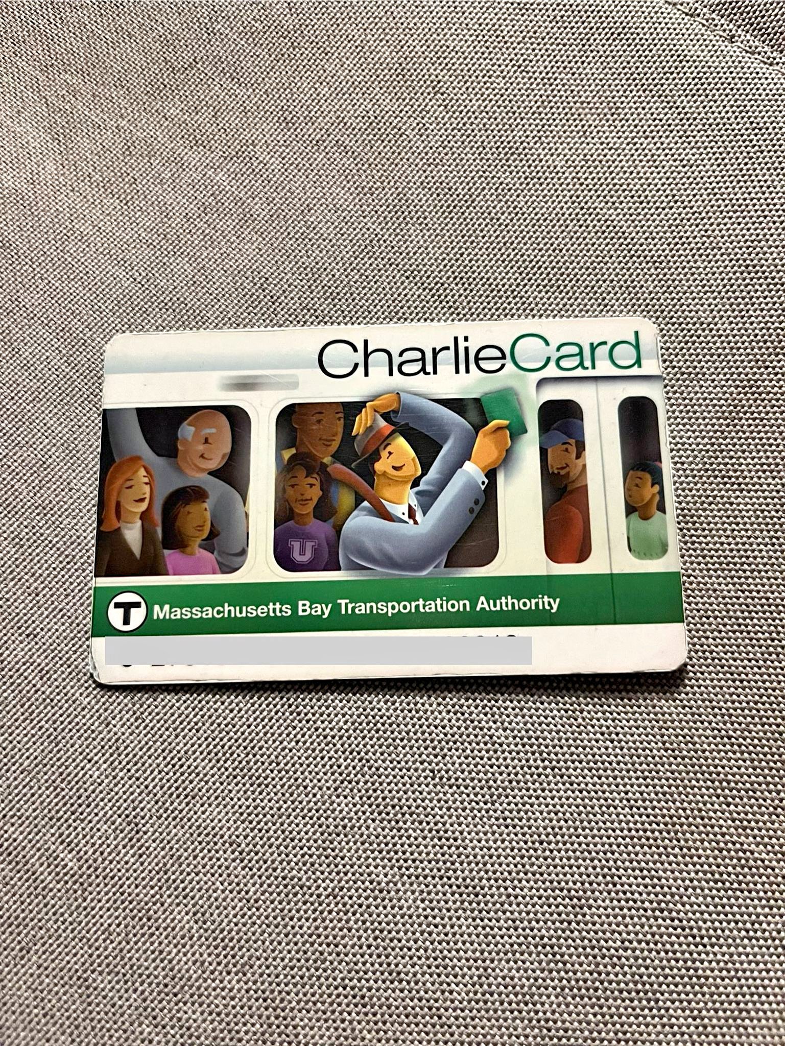MBTA CharlieCard (Local Bus) - Miscellaneous - Boston, Massachusetts ...