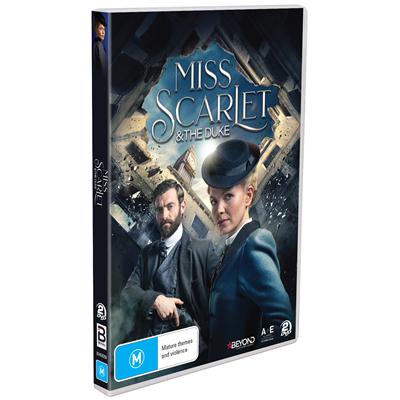Miss Scarlet and the Duke season 1 DVD release