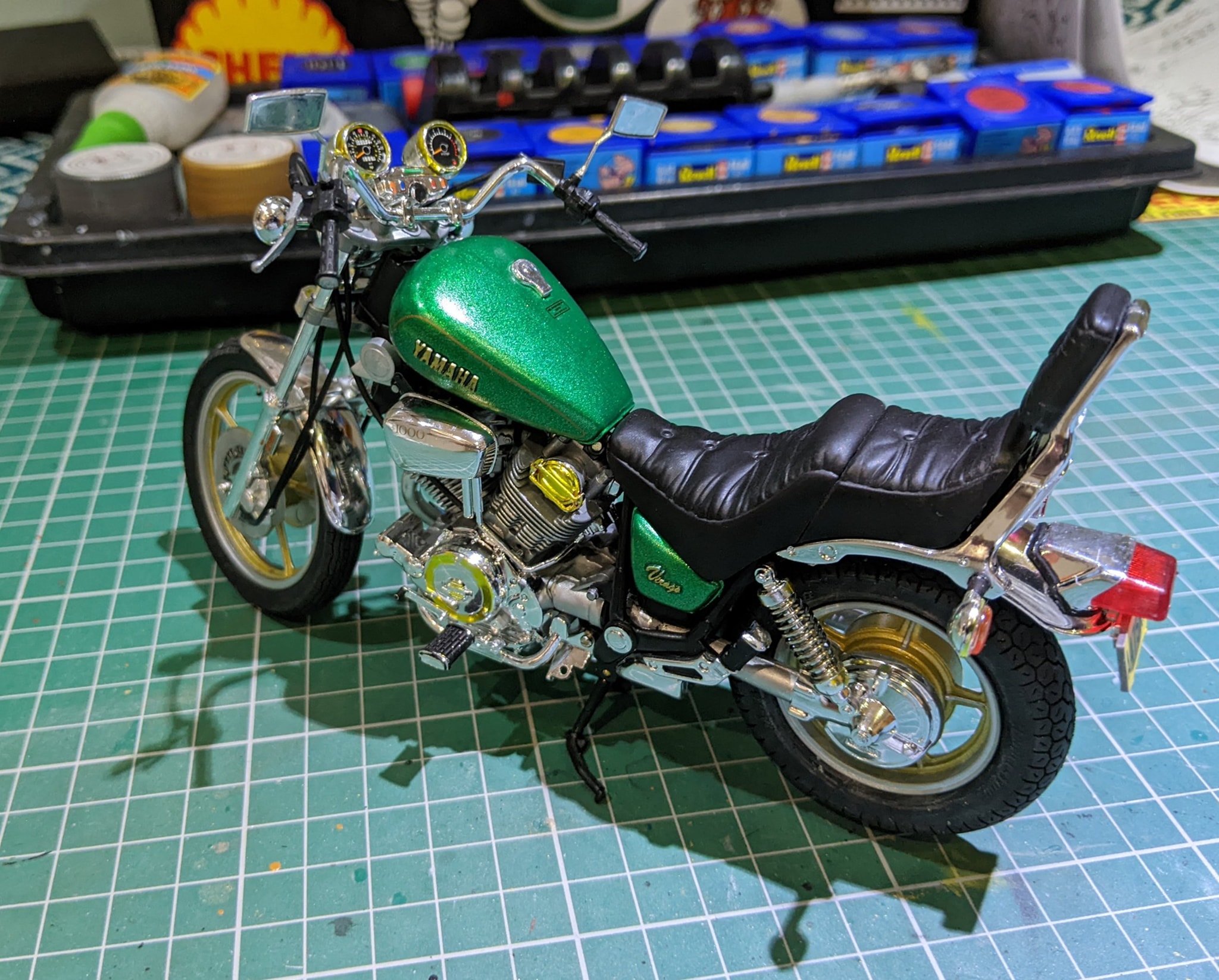Tamiya - 14044 - Yamaha XV 1000 Virago 1/12