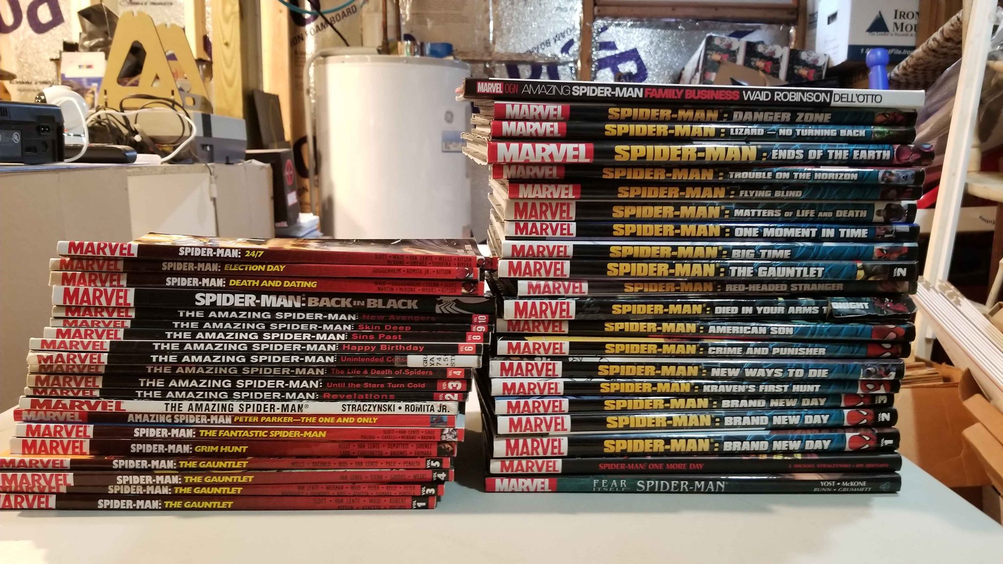 Spiderman Trade Paperbacks & Hardbacks, Massive Collection - Books ...