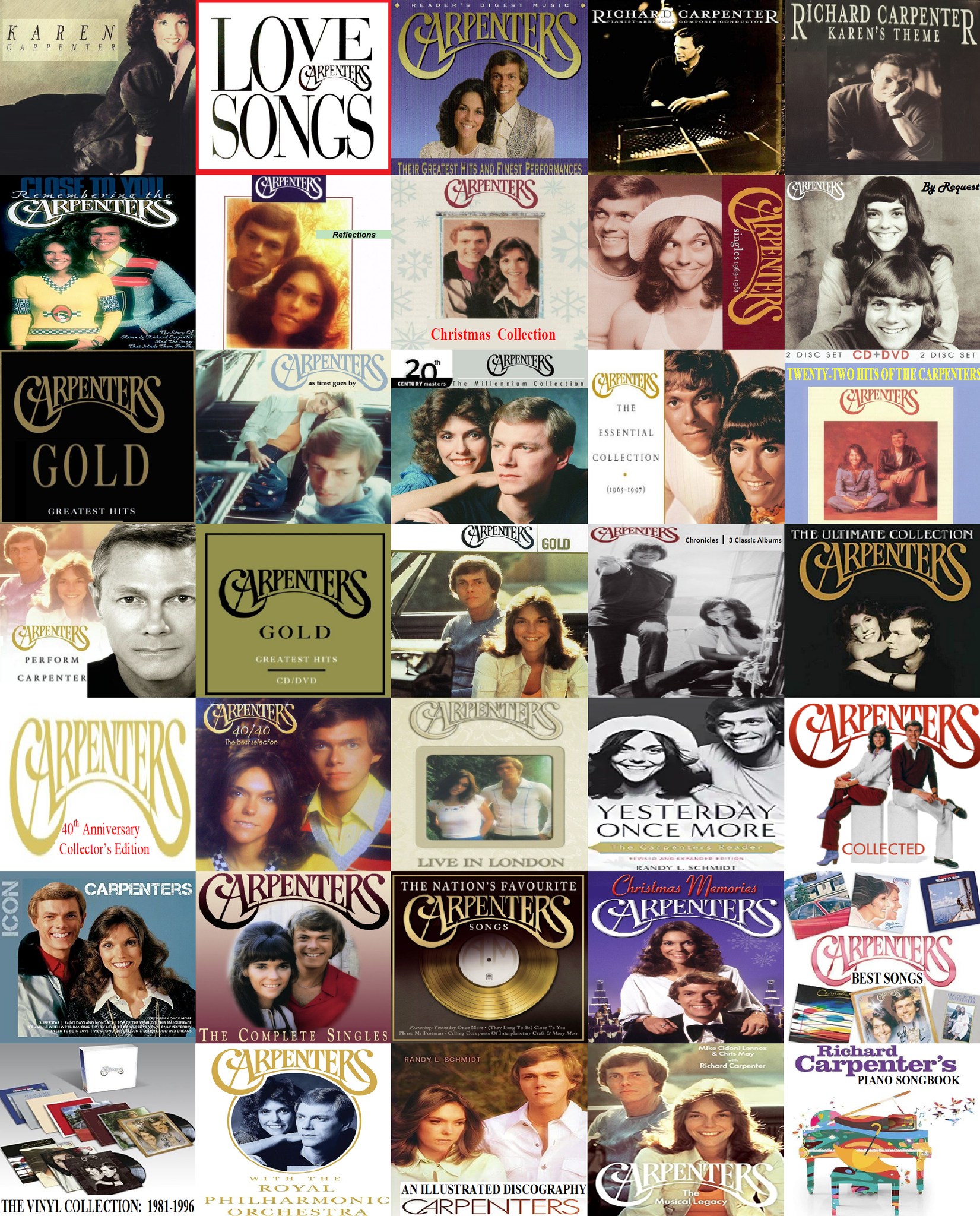 Carpenters, Volume 3 – from 1996 to 2022:**