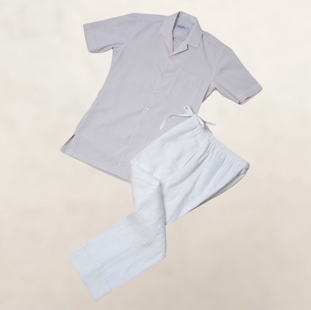 Button Brothers - Our camp collar shirt is seersucker and... | Facebook