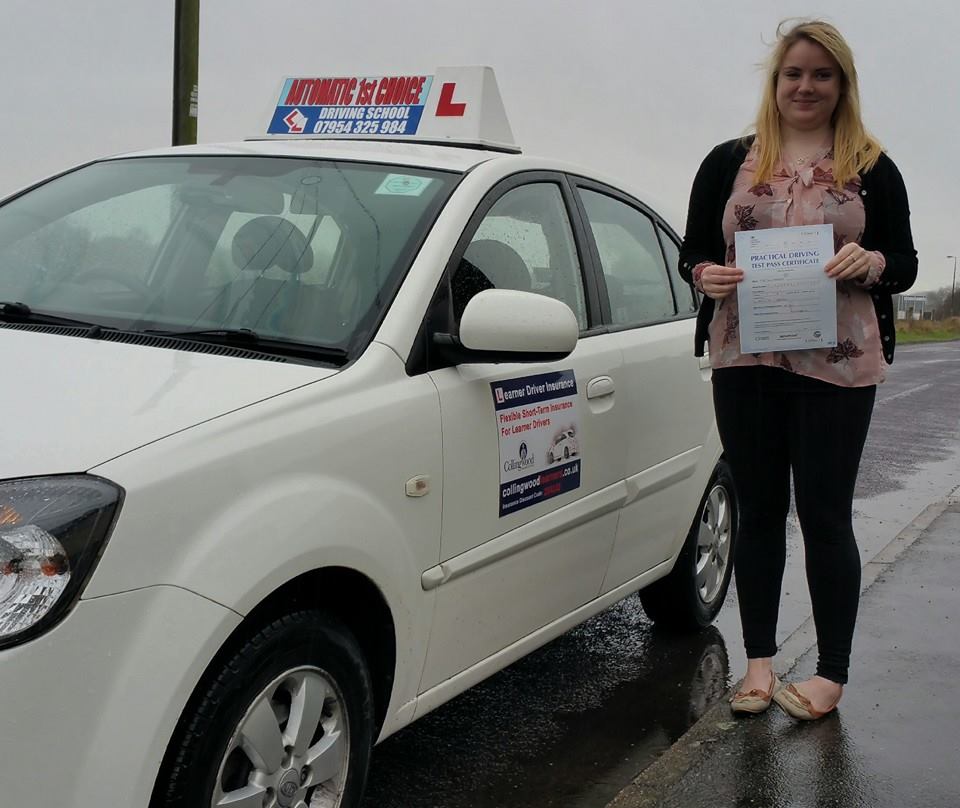 Congratulations to... - Automatic 1st choice Driver training | Facebook