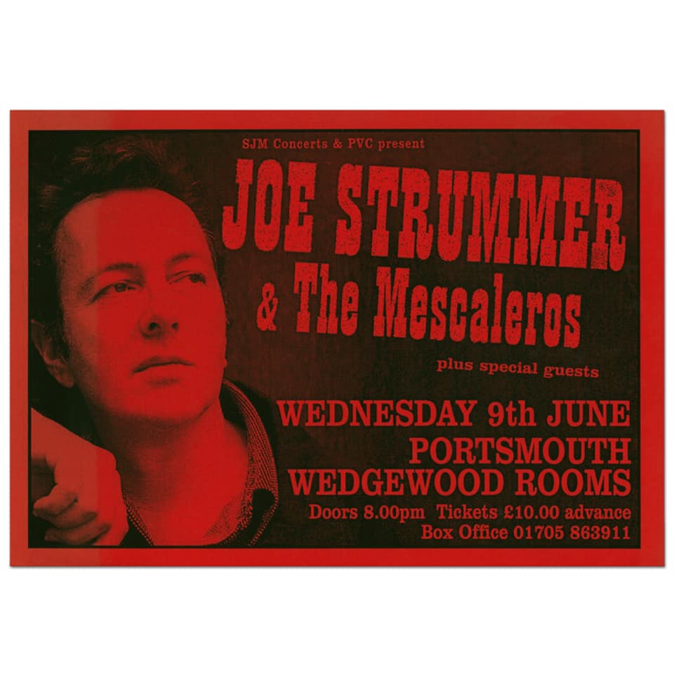 Joe Strummer live with Latino Rockabilly War