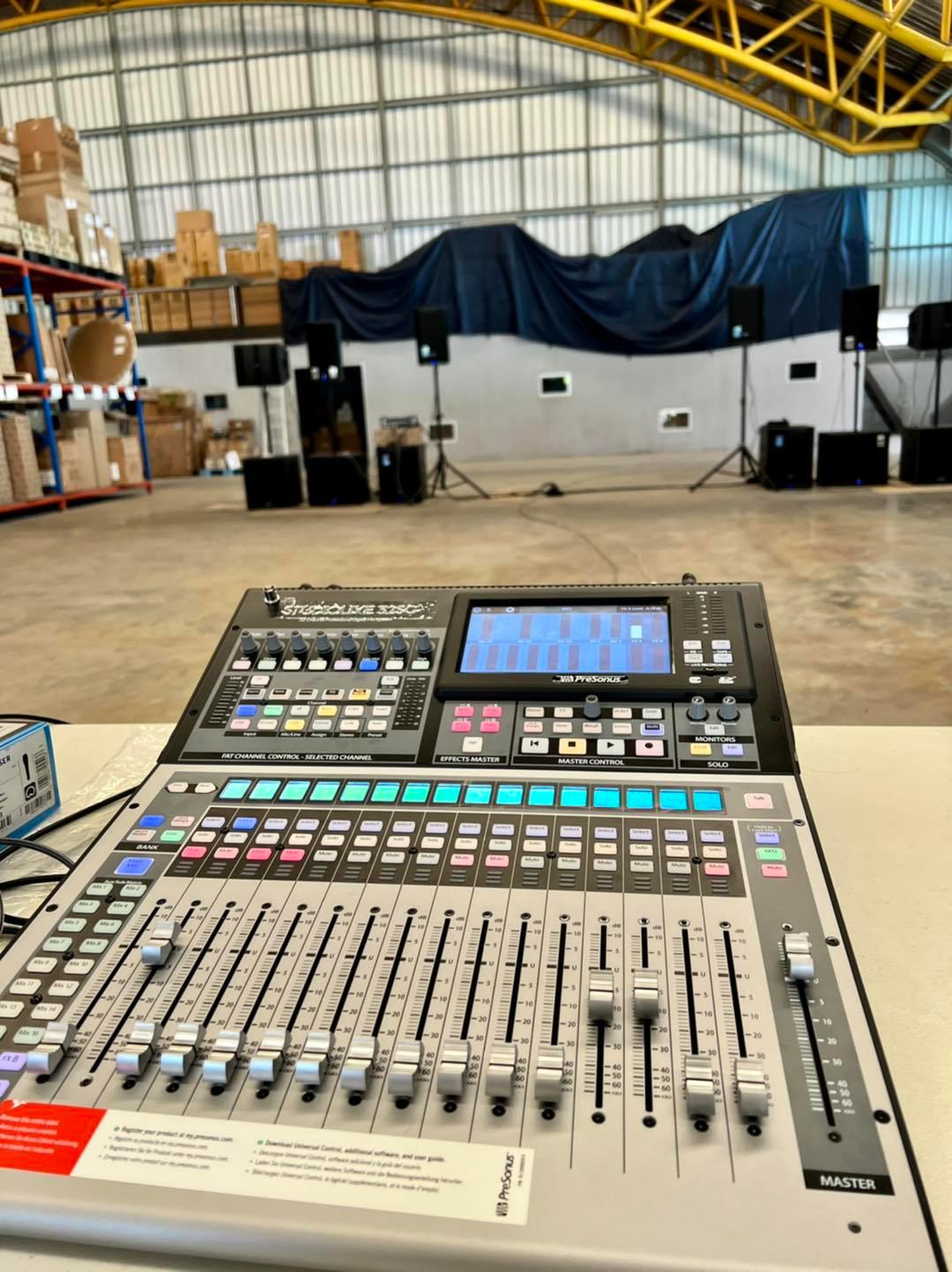 วันนี้ได้ลองเล่น Presonus Studiolive... - AT prosound-shop