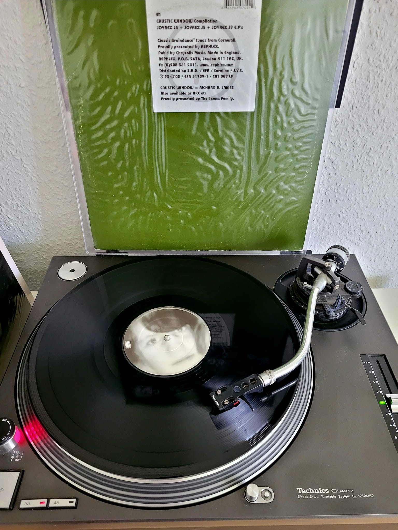 A good week for aphex twin. Finally picked up a copy of the 