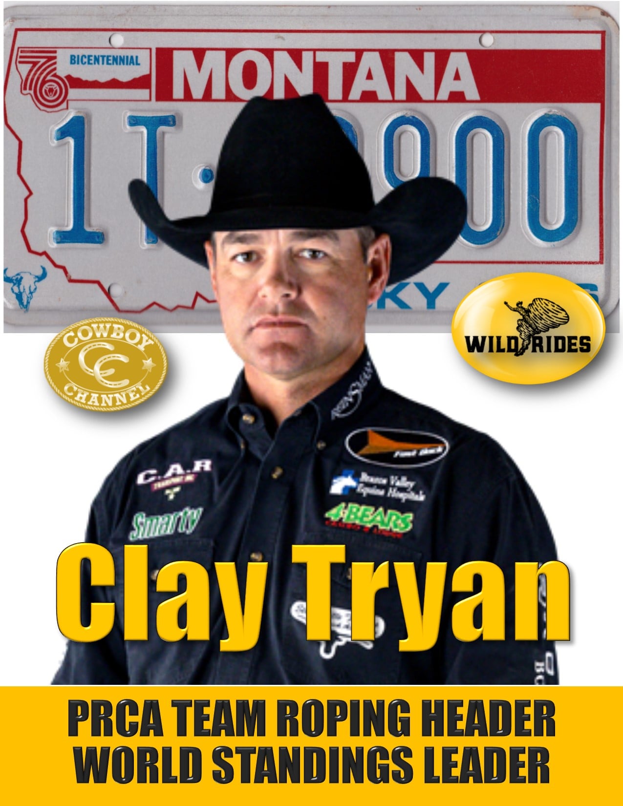 Wild - Clay Tryan is from Billings, Montana. He is 5-11, 170 ... Wife ...