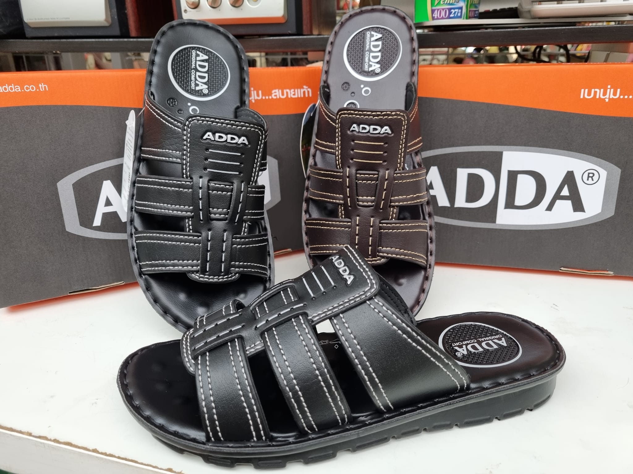 รองเท้าผู้ชายแบบสวม #adda #แอ๊ดด้า... - Happy Feet Shoes Shop