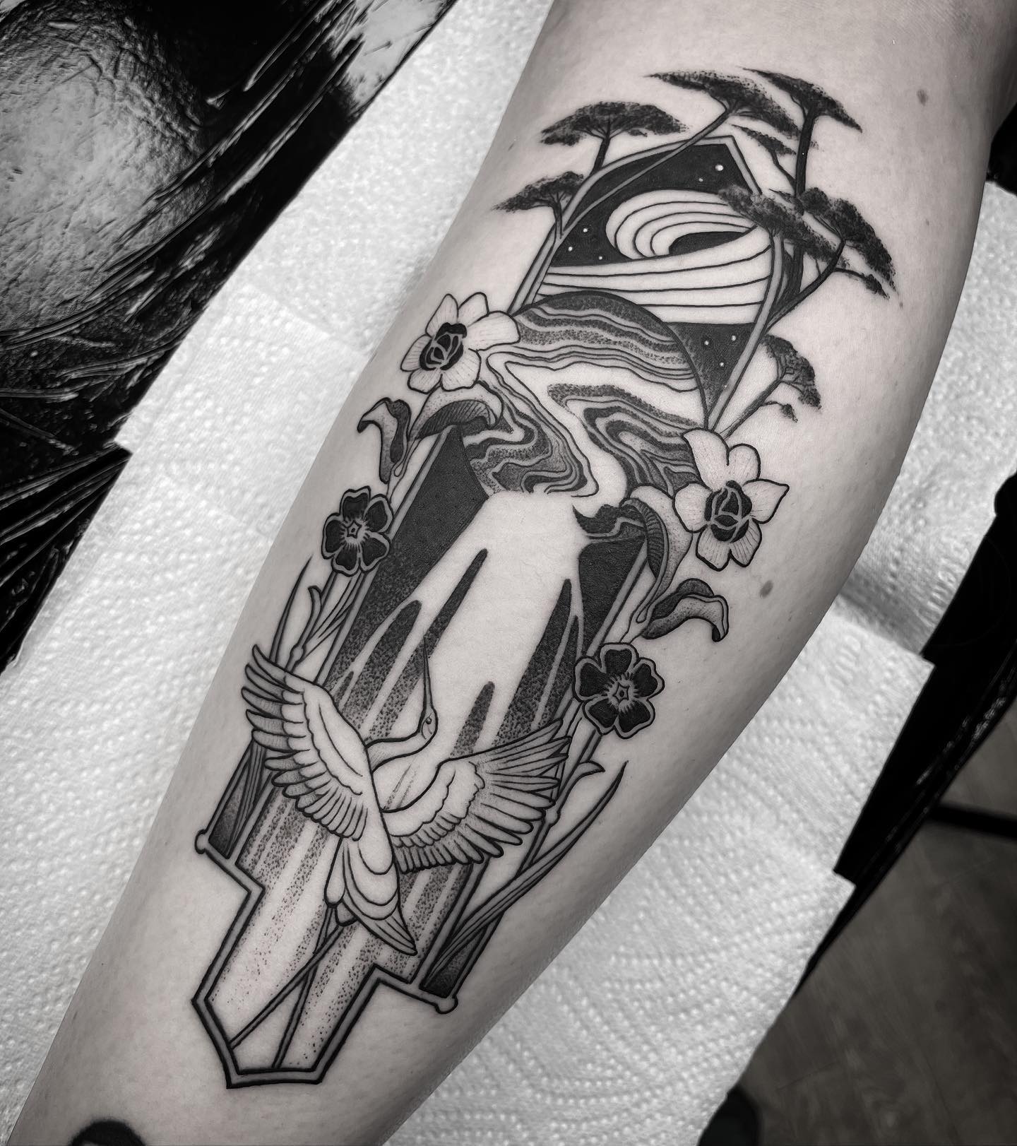 北斎刺青 #葛飾北斎 #hokusai #hokusaitattoo @ Hocus Pocus Tattoo