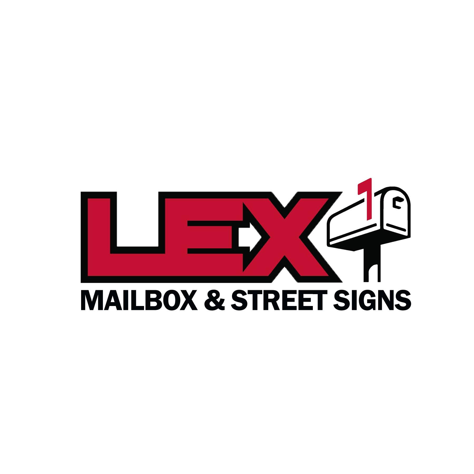 Lex Mailbox and Street Signs