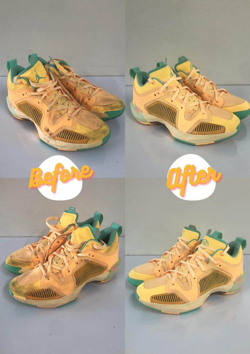 TAI Clean Shoe ทำความสะอาดรองเท้า BKK - CNX | Chiang Mai