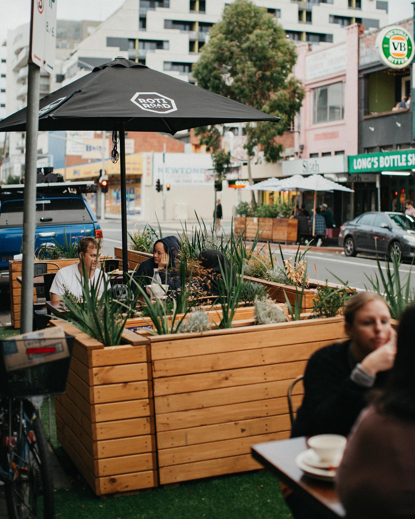 Roti - Melbourne beginning to feel like Summer! Sit outside, feels just ...