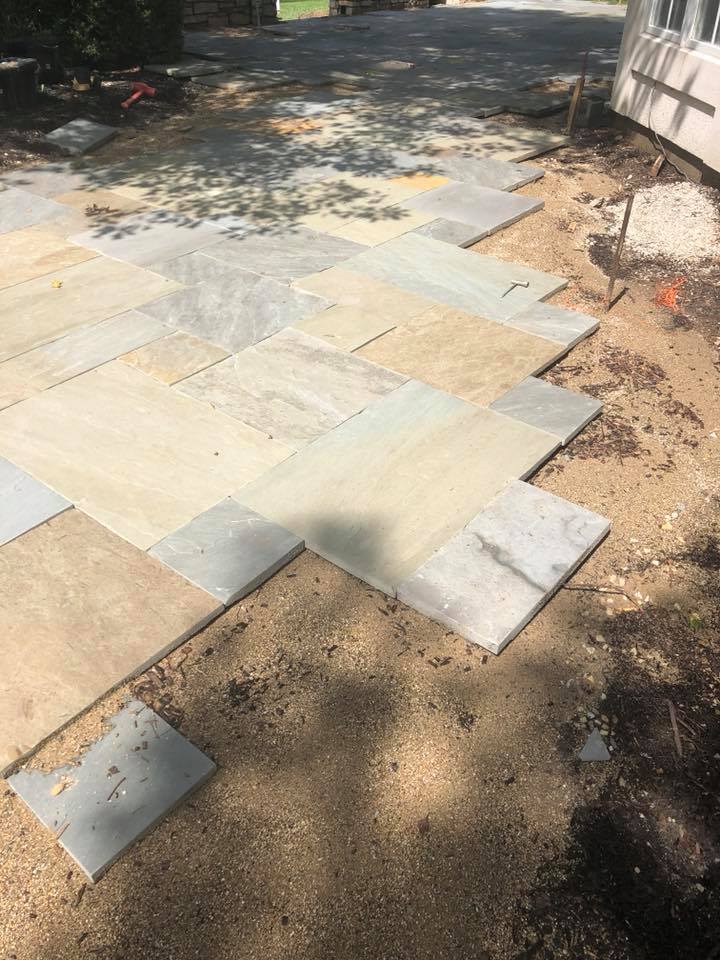 New full color #bluestone patio in... - One7 Construction