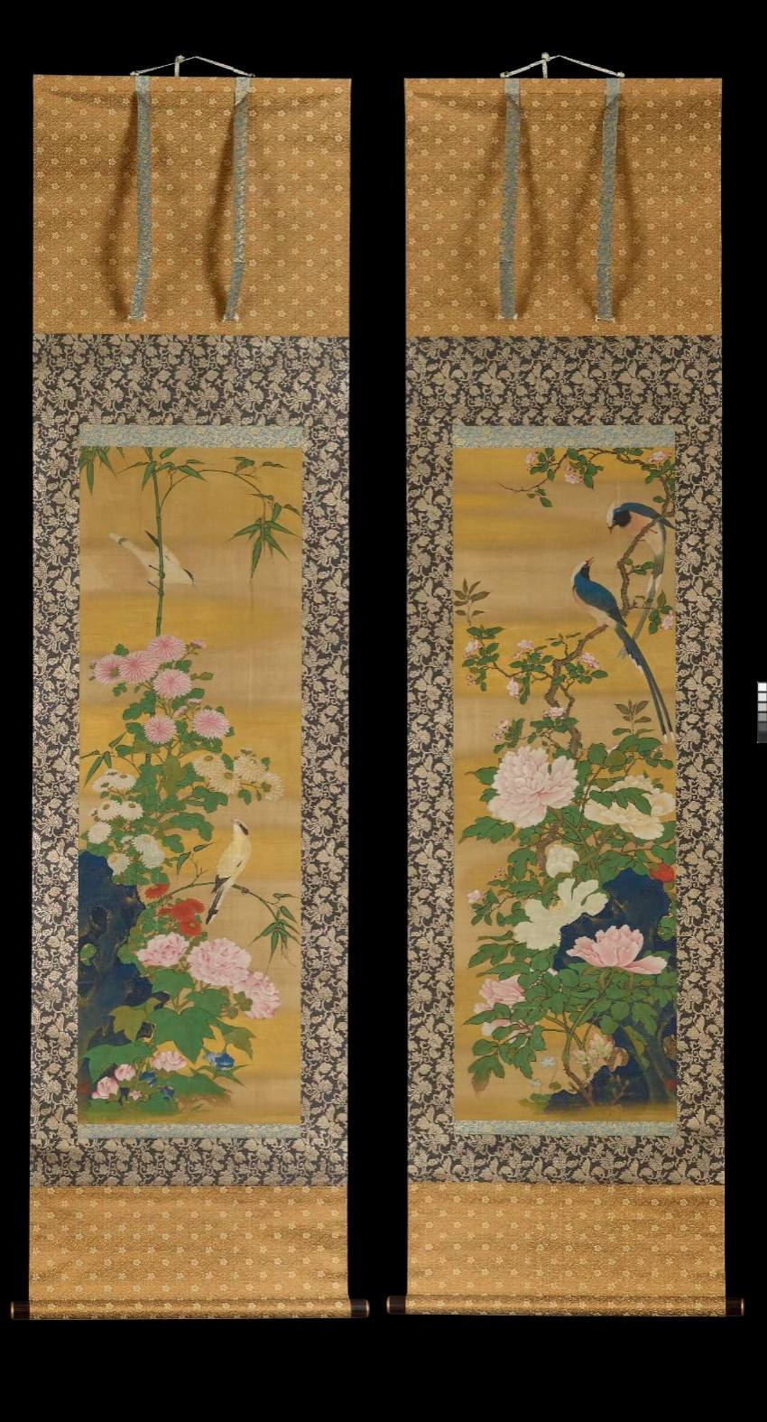 🌱🌱『美』を観て『和』する🌱🌱 円山応挙 Maruyama Ōkyo 《花鳥図