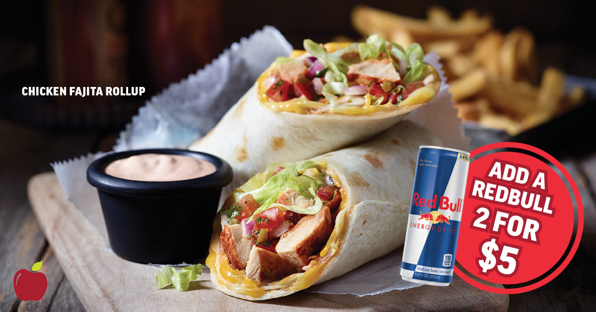 Applebee's - What’s in the shape of a cylinder and can only be found at ...