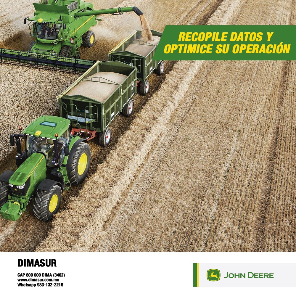 Dimasur - La tecnología AMS de John Deere le permite...