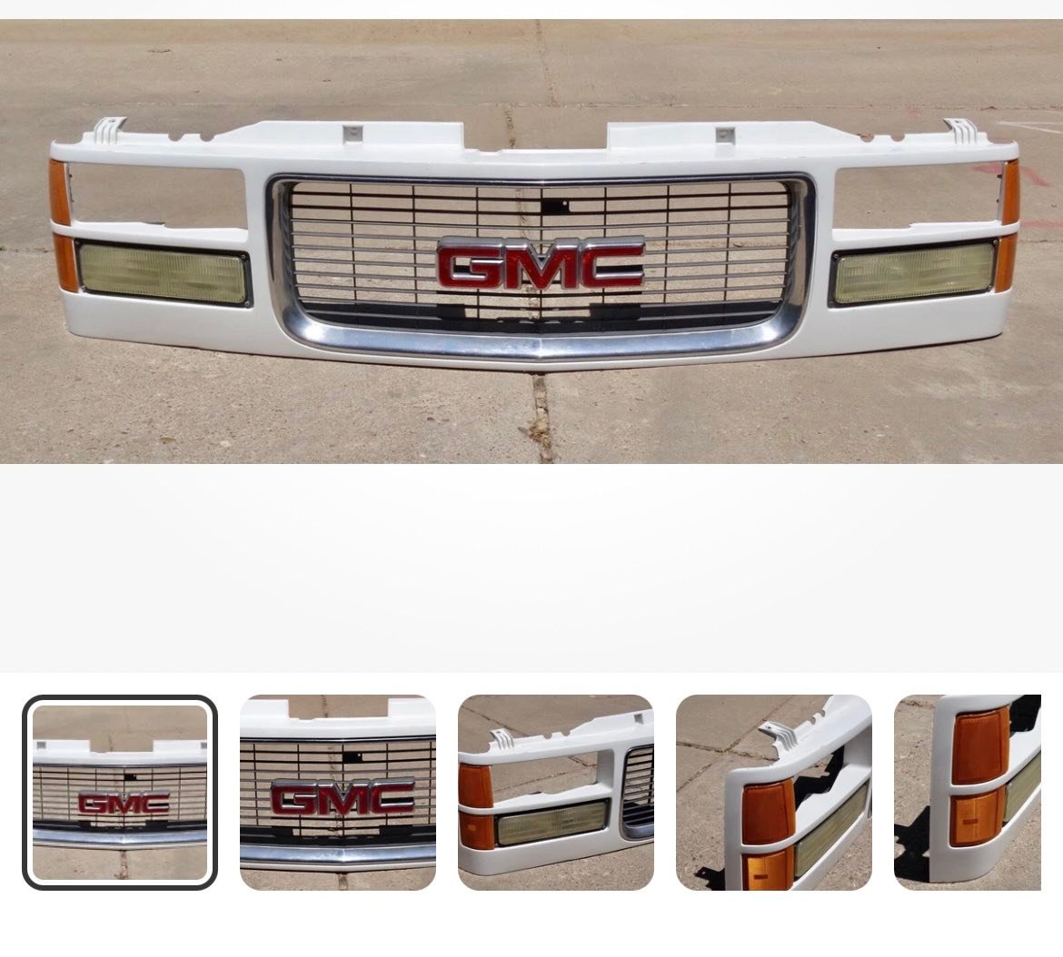 YHIMPORT Chrome Billet Grille Insert fits 1994 95 96 97 98 99 GMC