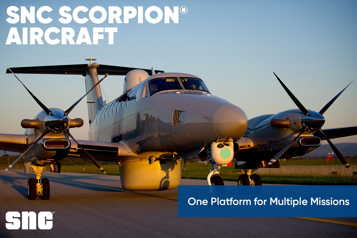 Sierra - Our SNC Scorpion aircraft is an integrated multi-role special ...
