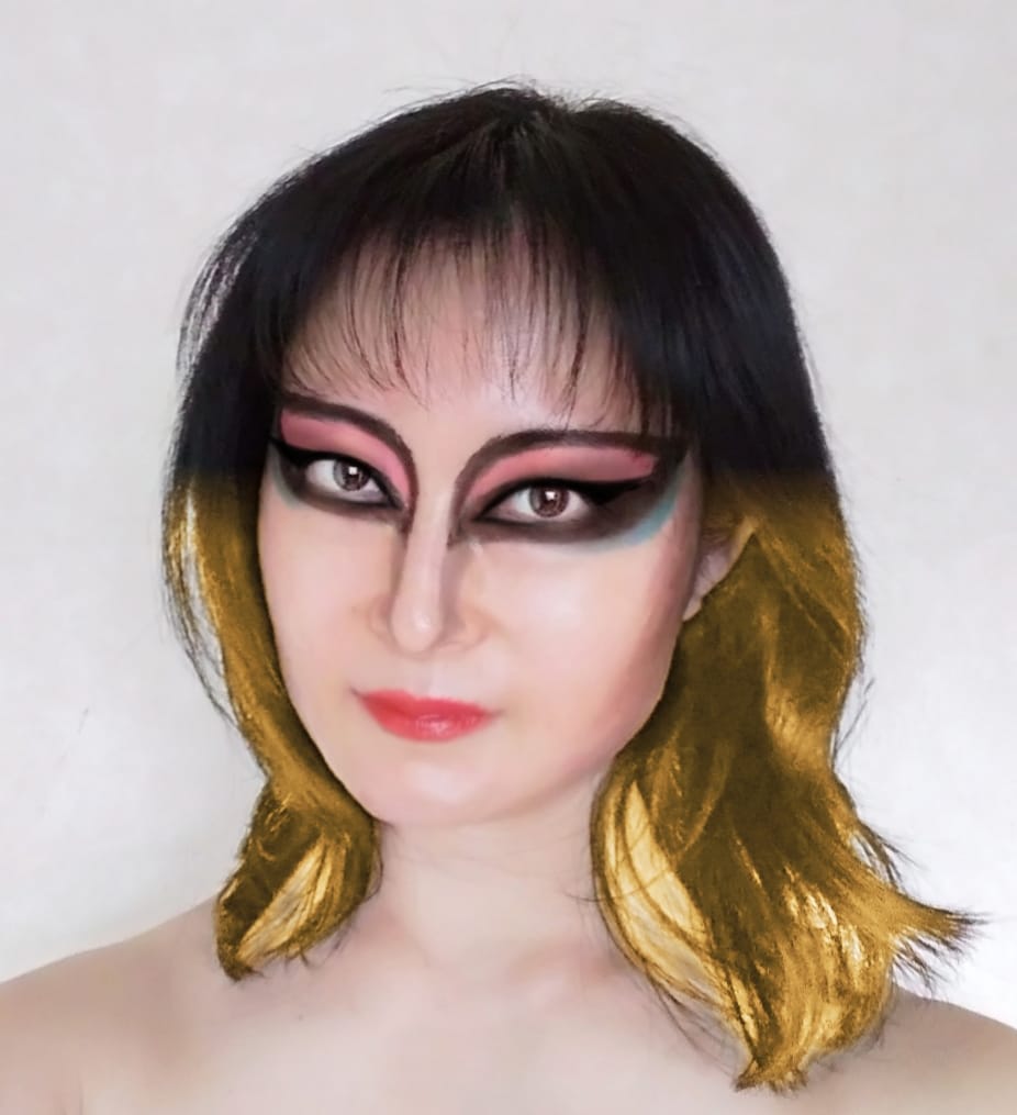 プロレス メイク