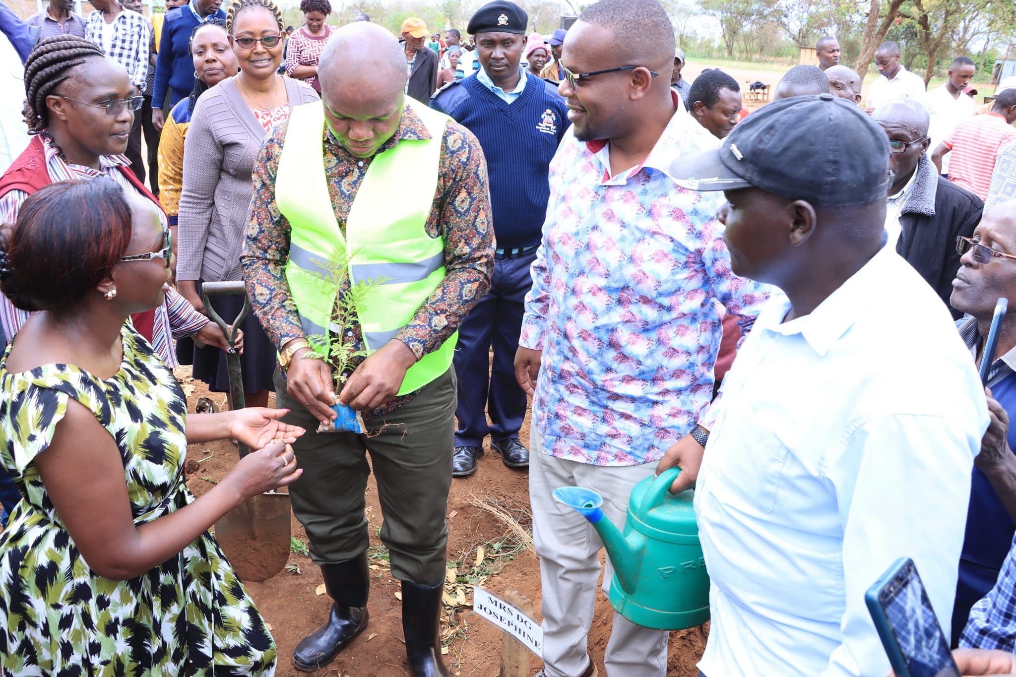 Currently attending tree... - H. E Hon Francis Mwangangi | Facebook
