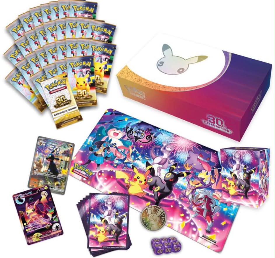 Here's a closer look at everything included in the Pokémon TCG