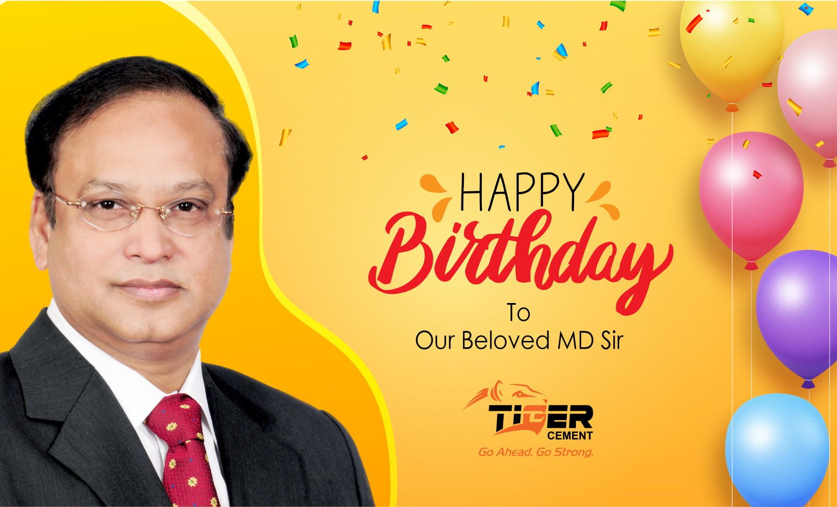 Tiger Cement - Happy Birthday To Our Beloved Managing... | Facebook
