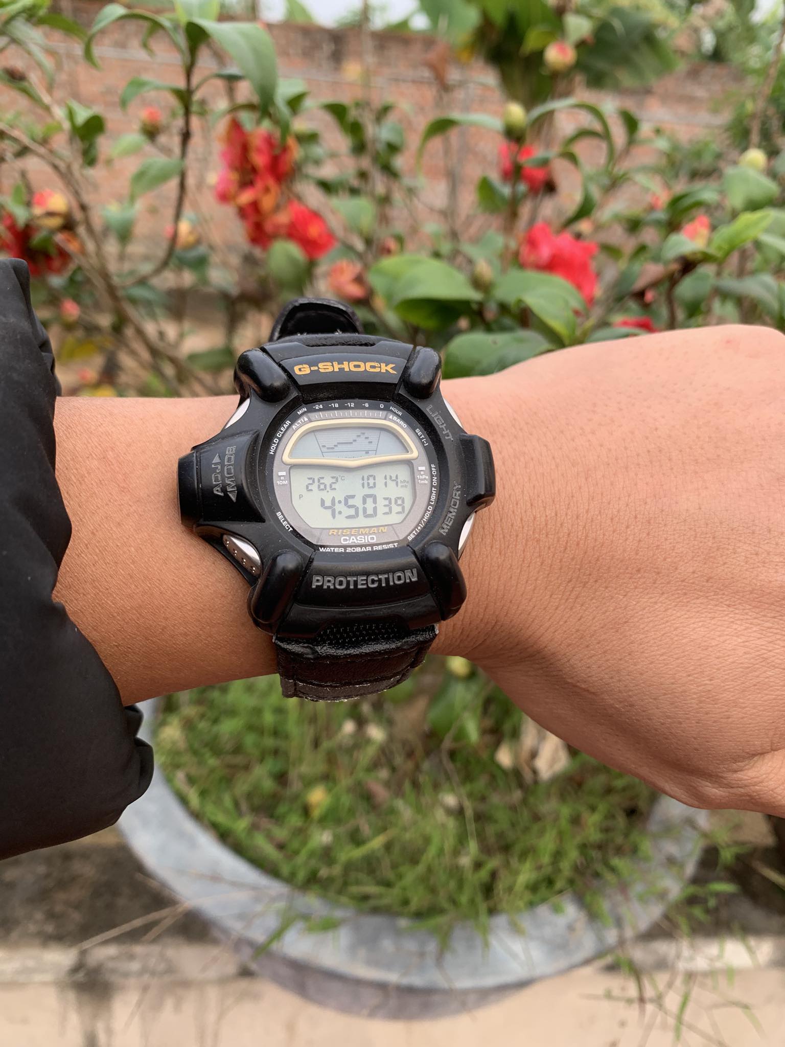 RISEMAN Vintage G-shock Casio! G-SHOCK ፊጀወታነን 340 หม.ขอม F.1 