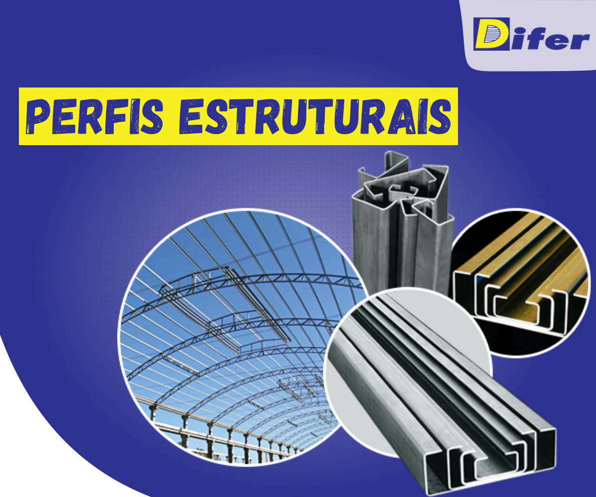 Difer - Os perfis estruturais são aplicados em diversas áreas da ...