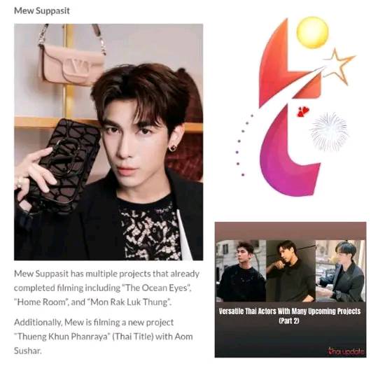 Mew Suppasit reveals 2025 projects for fans