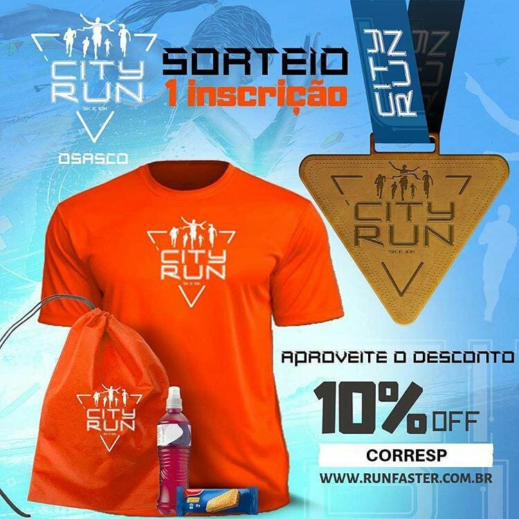 Brasil Que Corre - 🍀SORTEIO🍀 . A cidade de Osasco irá ficar mais rápida ...
