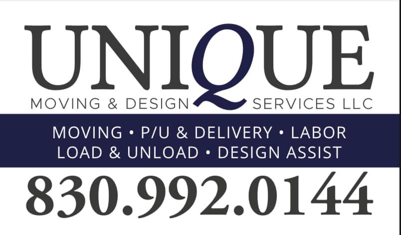 Unique Moving & Design Services LLC | Fredericksburg TX