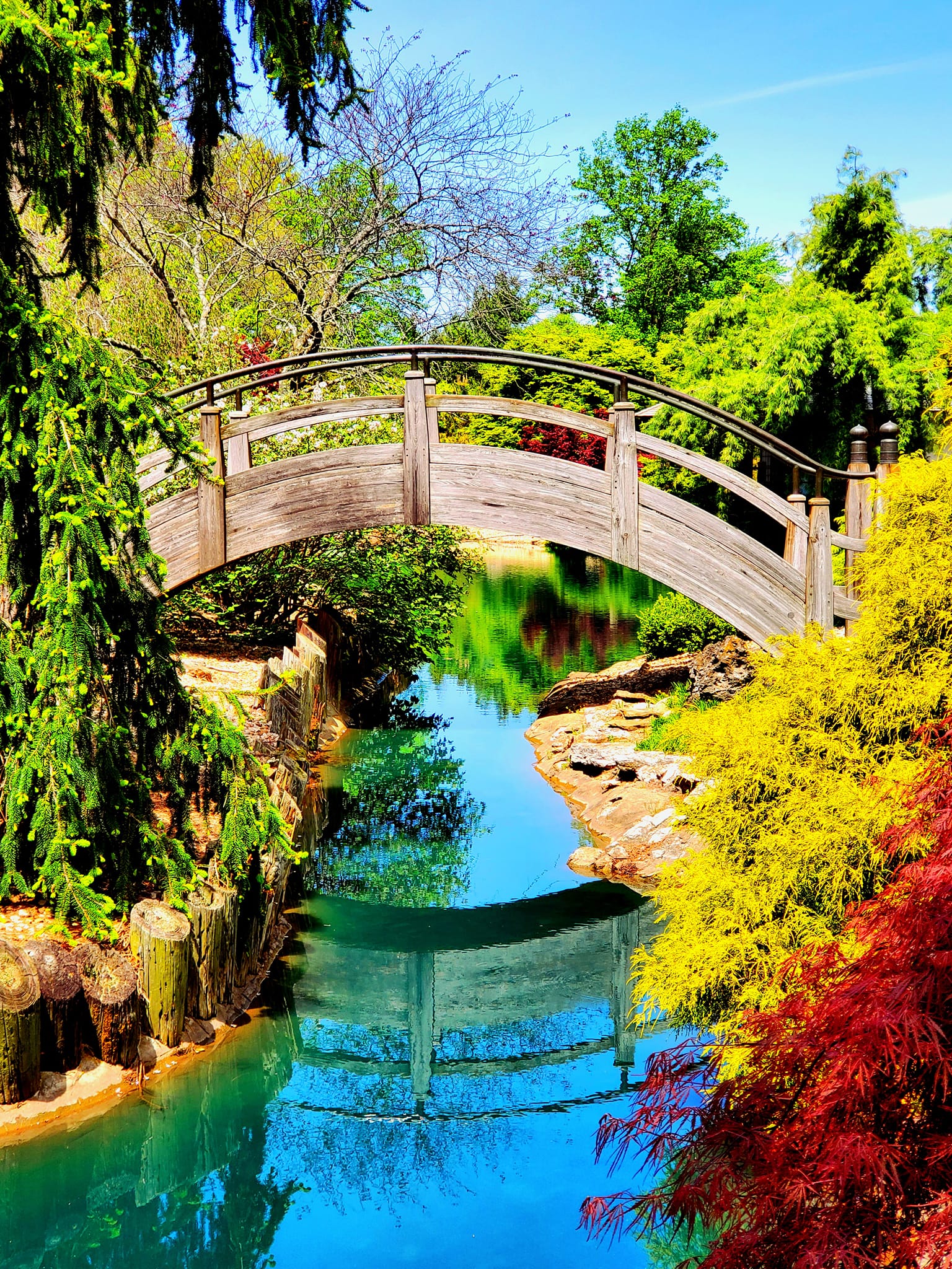 Mizumoto Japanese stroll garden at Nathaniel Greene Park