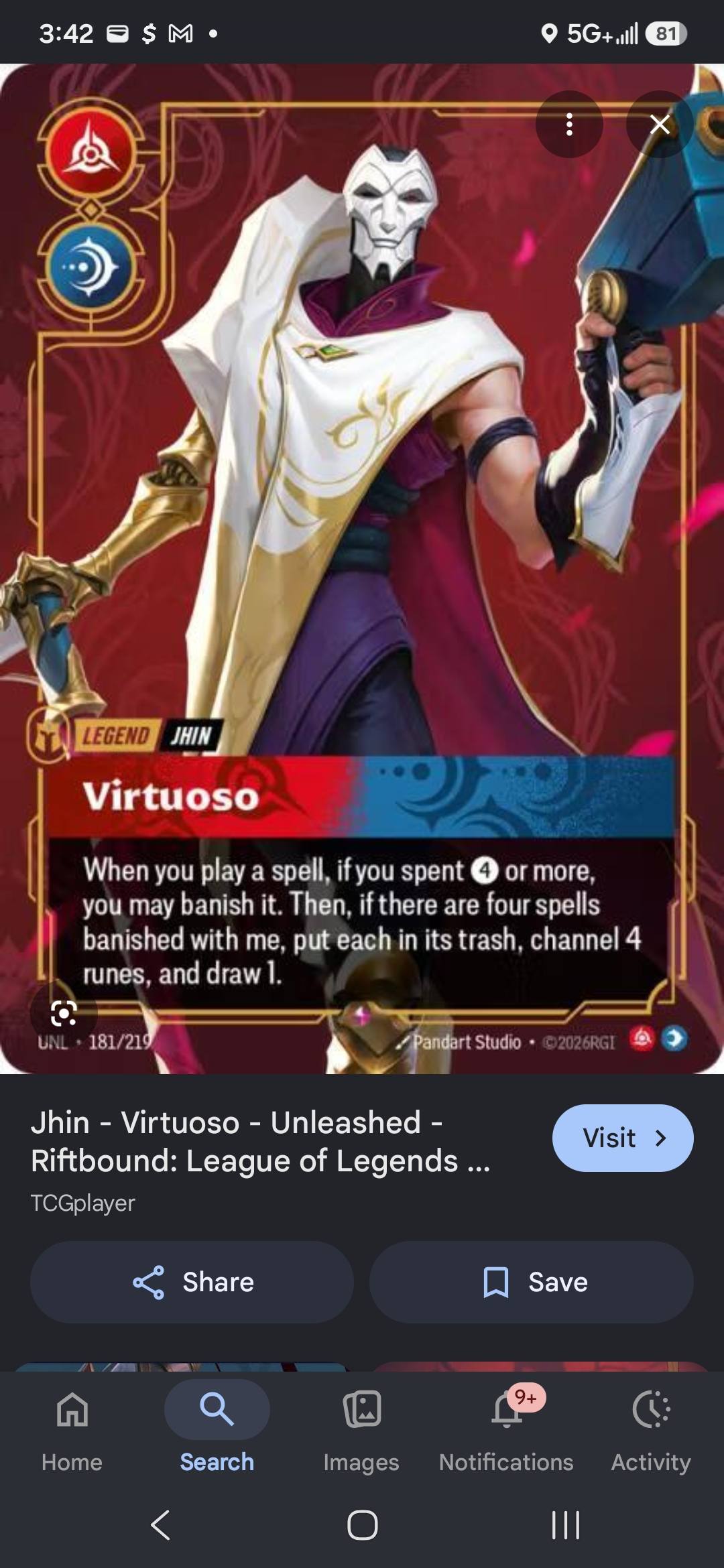 Do I channel 1 rune or 4 with Jhin's legend ability in Riftbound TCG?