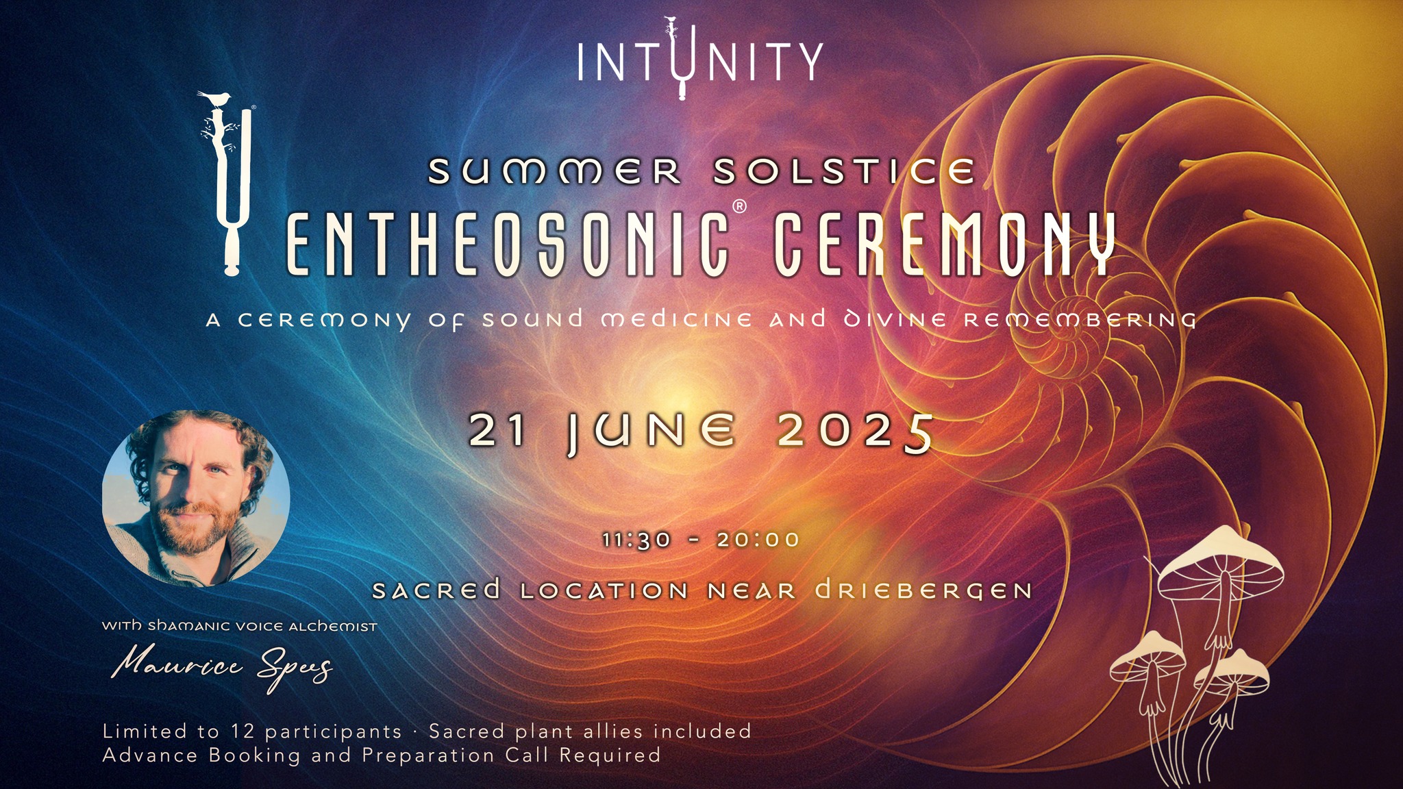 21 June 🌞 Summer Solstice Sacred Mushroom Ceremony - EntheoSonic ...