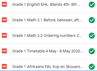 Grade 1 Math 3.1,... - Cornerstone College, Pretoria SA | Facebook