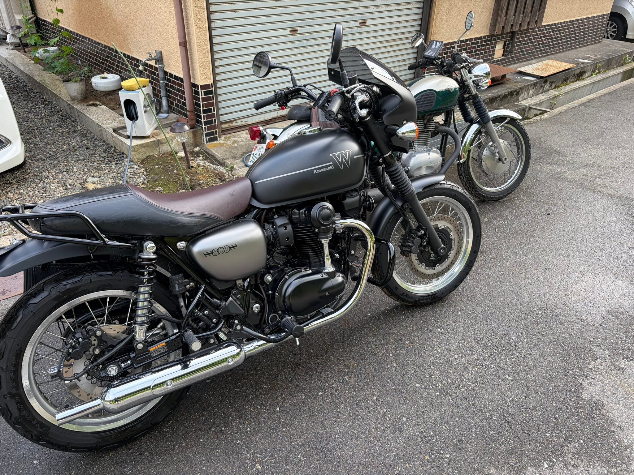エストレヤ大和ステンレス、ロングキャブトンマフラーのサウンド依頼を 