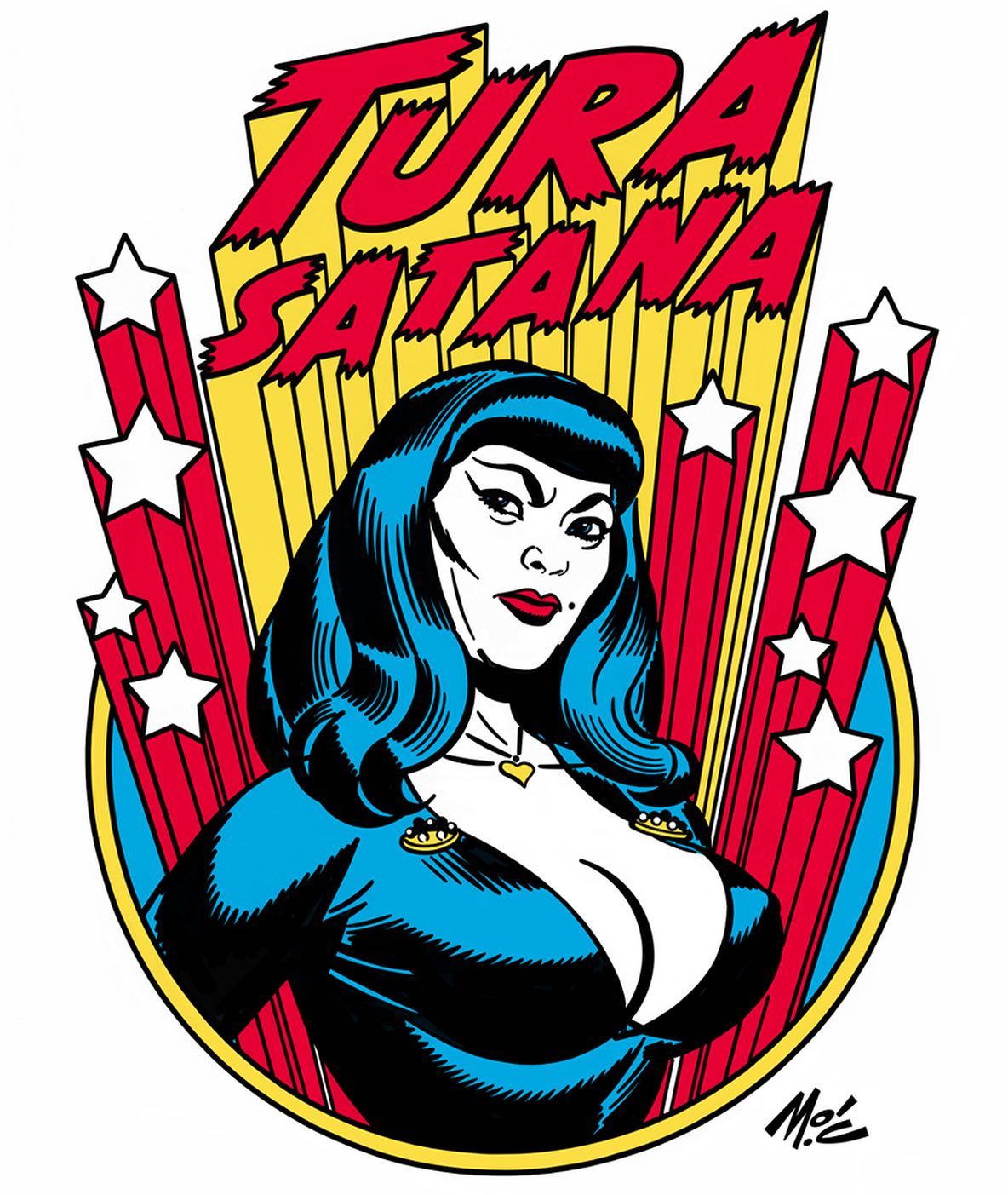 The late Tura Satana, famous for “Faster, Pussycat, Kill! Kill