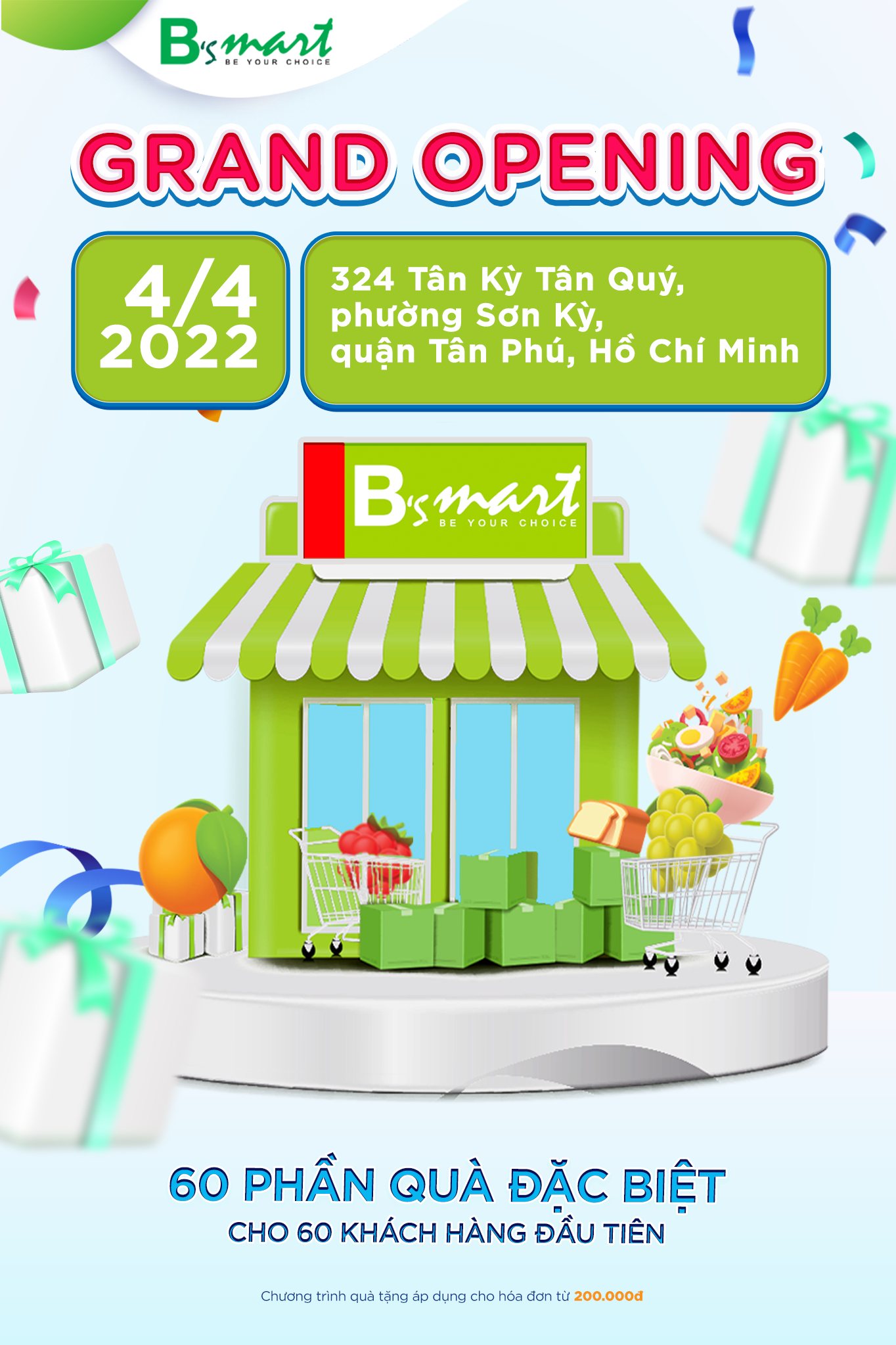 B's - 💥 [GRAND OPENING] KHAI TRƯƠNG CỬA HÀNG MỚI CỦA B’S MART 📣 Team ...
