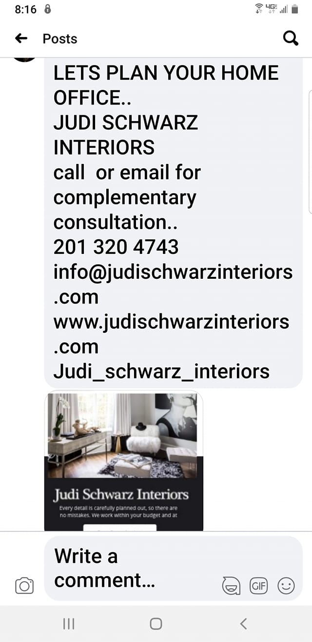 Judi Schwarz Interiors | Cliffside Park NJ
