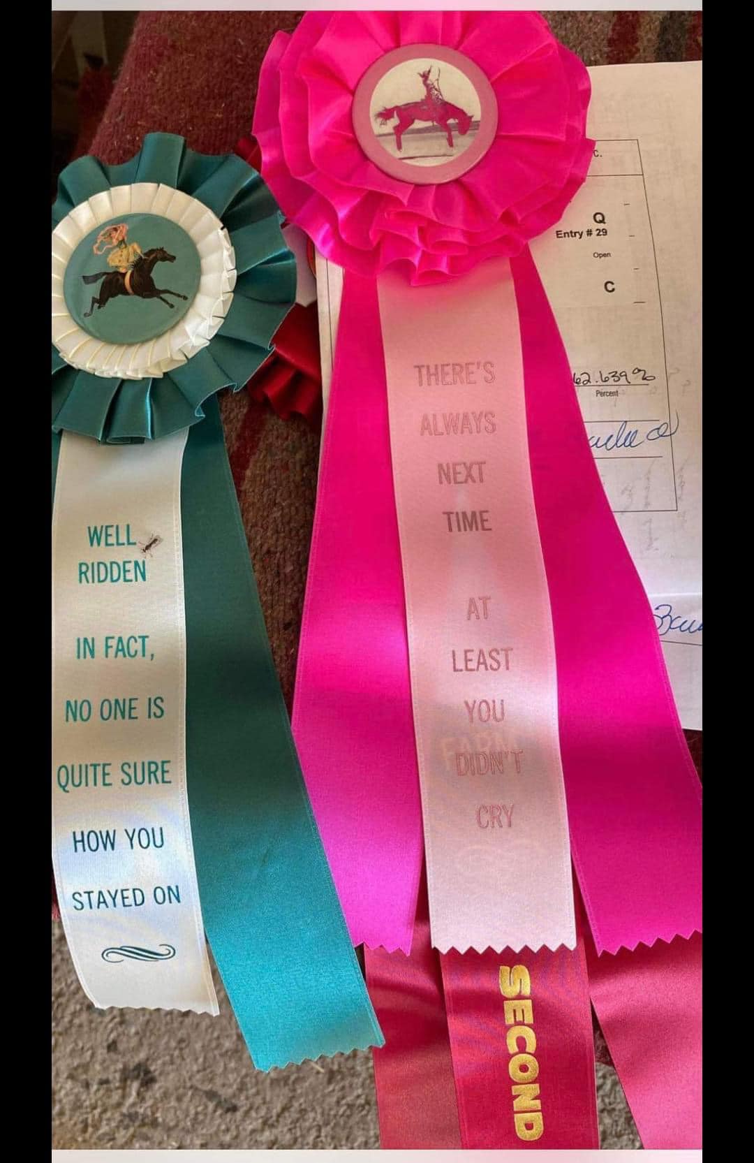 The Muck Bucket - New ribbons 😝 | Facebook
