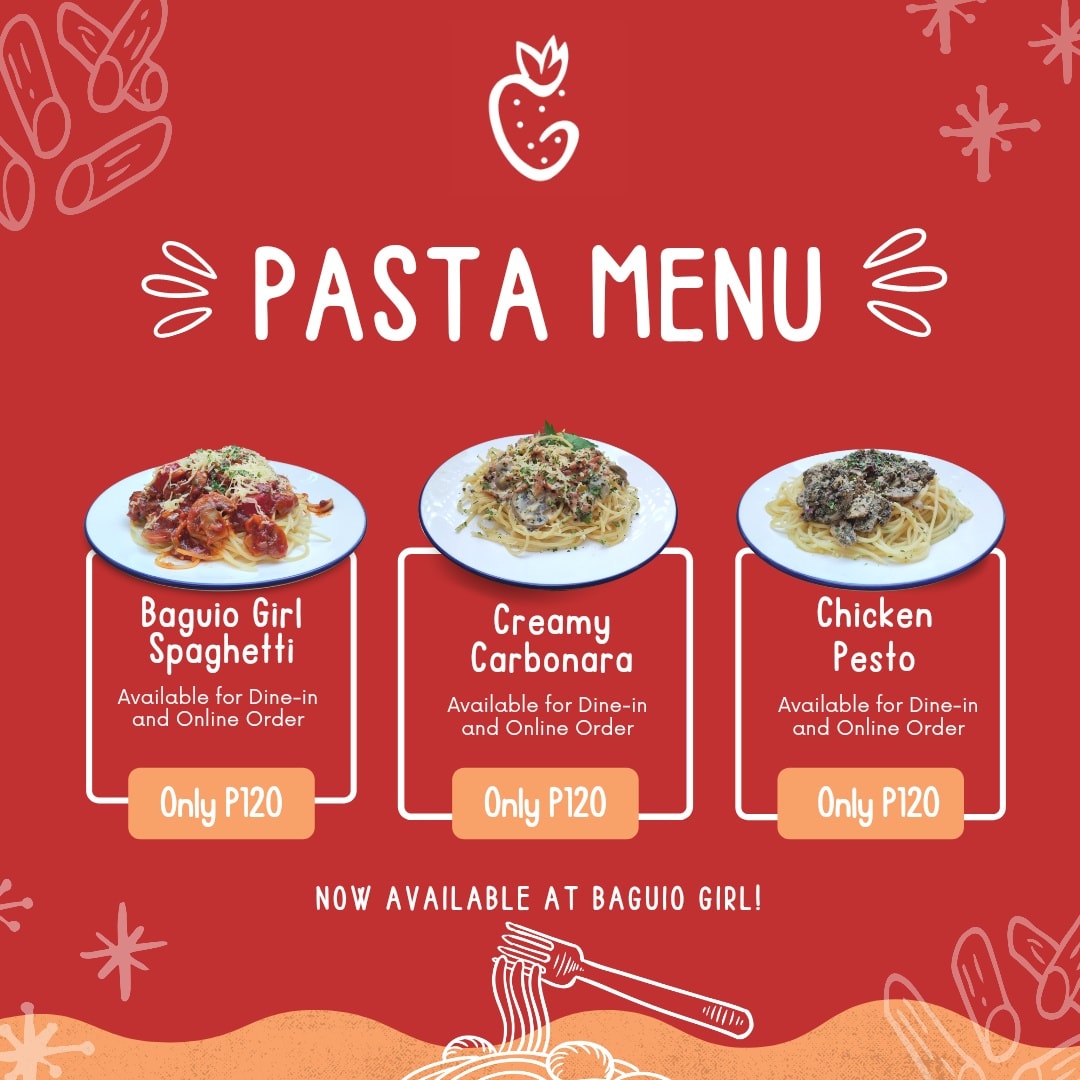 New Additions to our food menu! Enjoy... - Baguio Girl Coffee