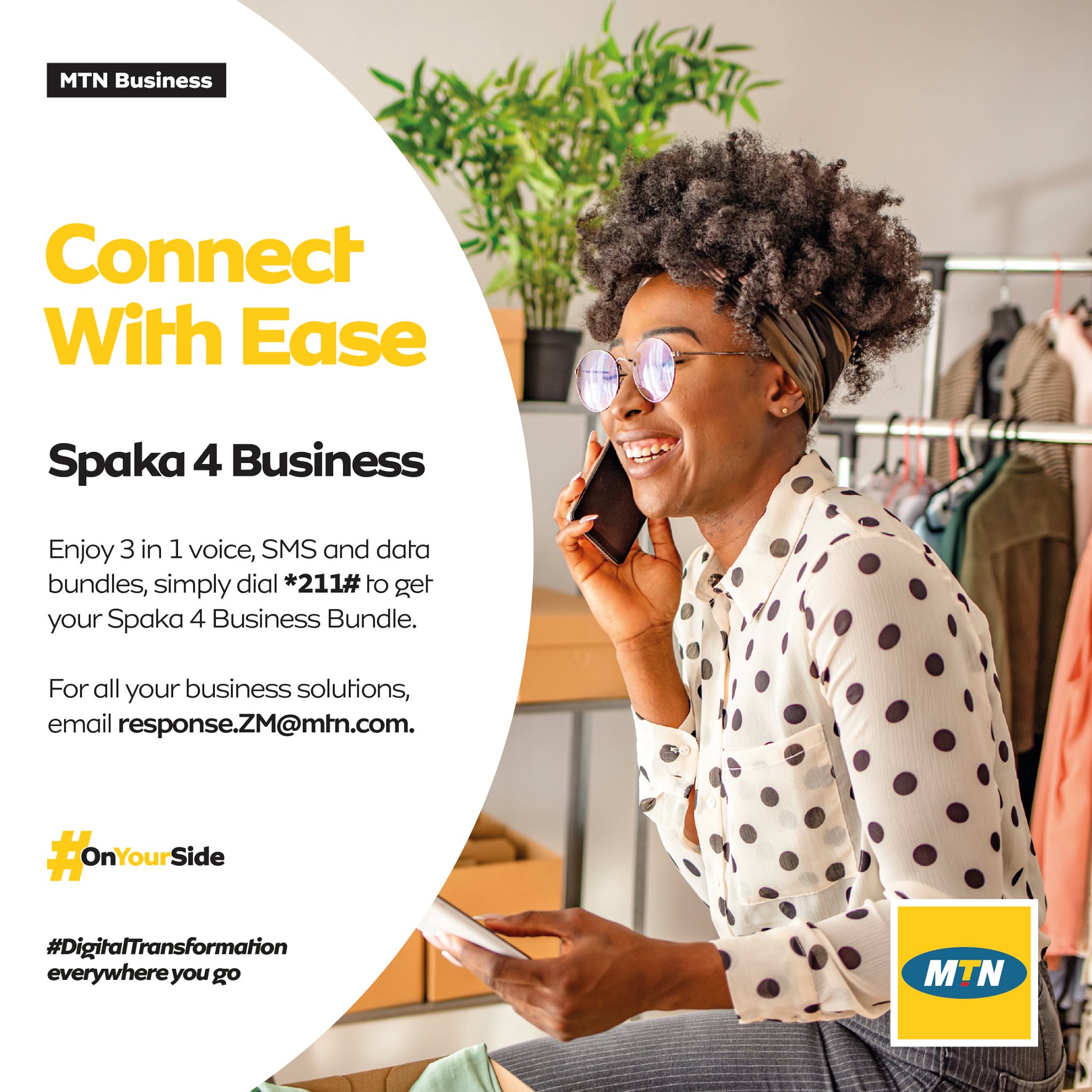 MTN - Happy Friday!! MTN has the perfect solution for you to Connect ...