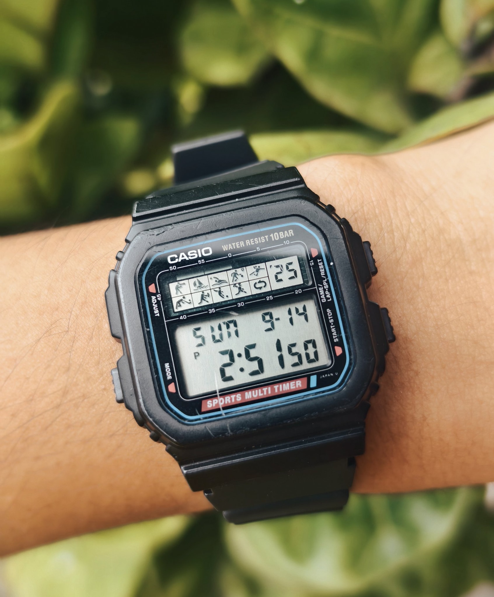 Casio S-52W Sports Timer Watch Module 212