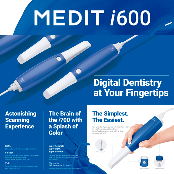 Beide - MEDIT introduces a new scanner, MEDIT i600, the... | Facebook