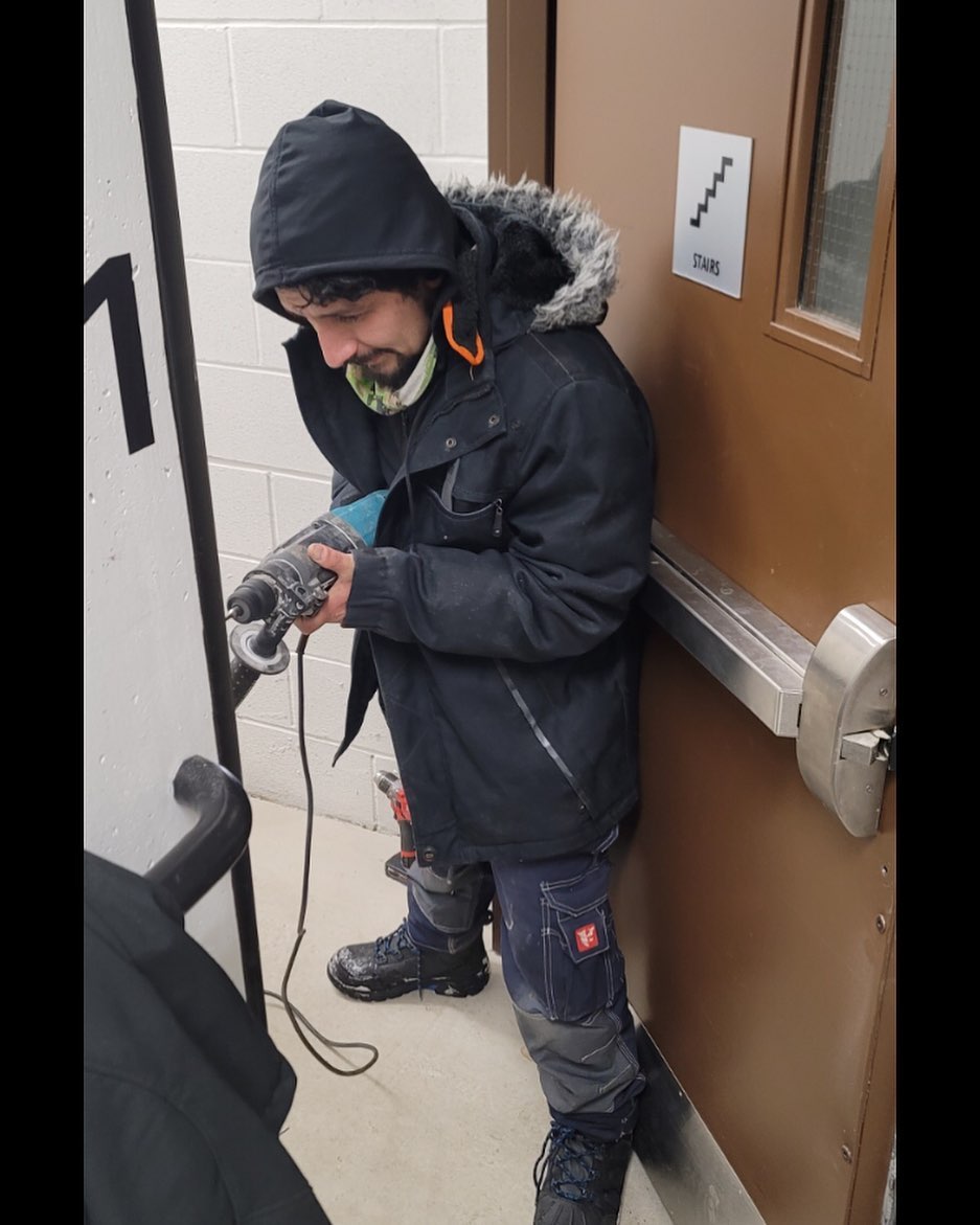 Beefing up security! Calls us... - Integ Security Edmonton | Facebook