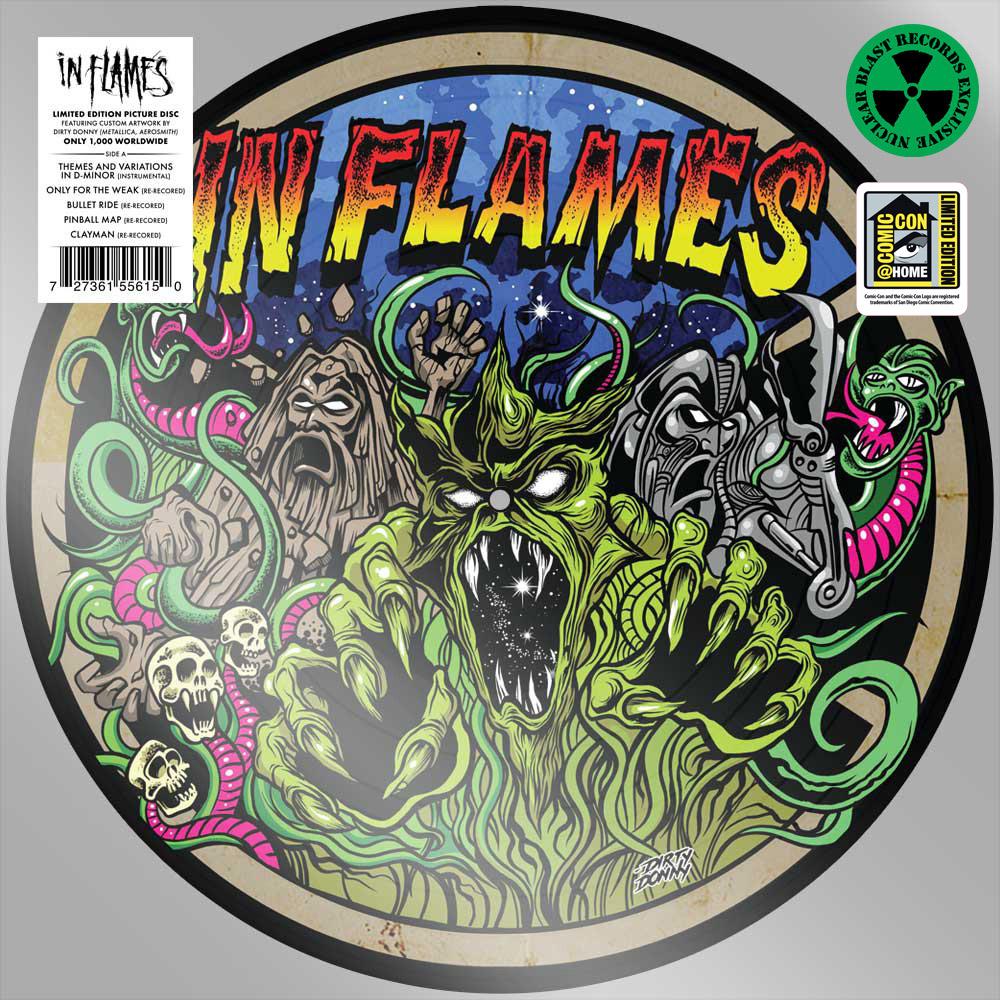IN FLAMES 11-disk set CLAYMAN等 Various colour variants of Clayman by In Flames now available for