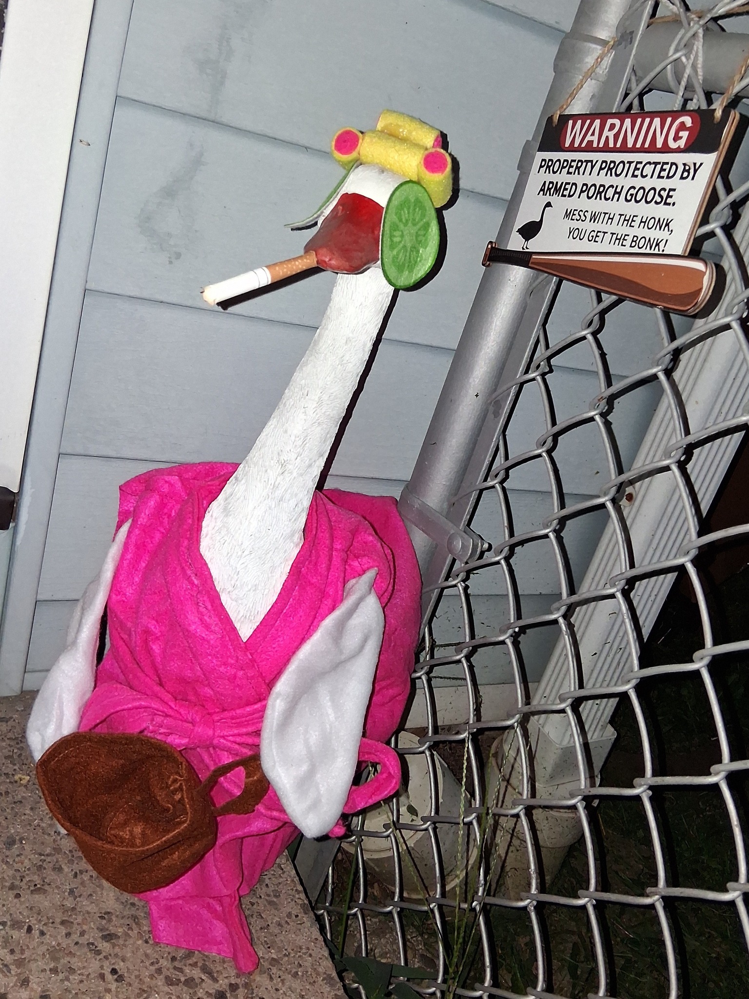 The Porch Goose Club of America | Lucy Goosey is in her cigarette mom ...