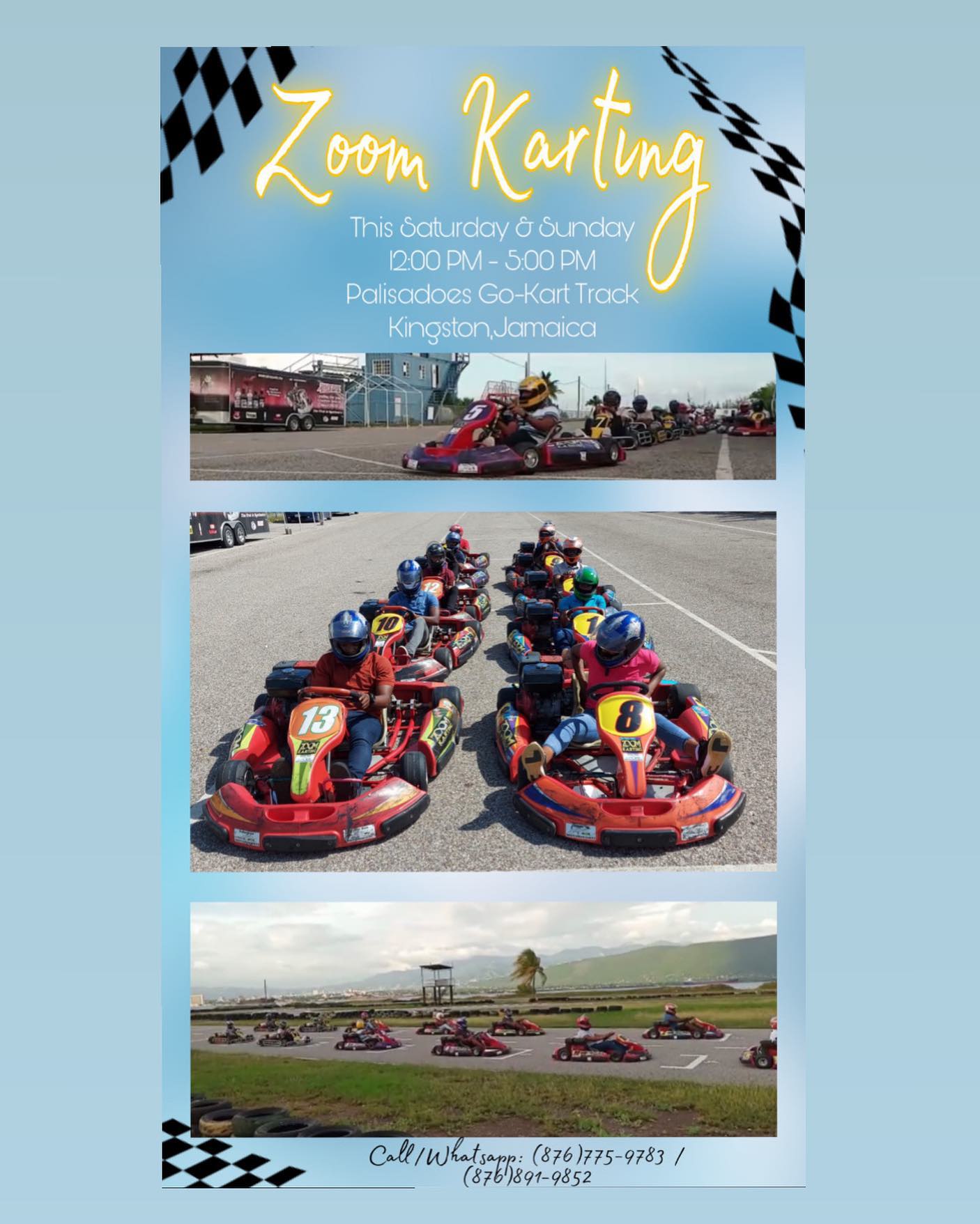 Zoom Karting Weekends - Peter Rae Karting Experience - Come on out ...