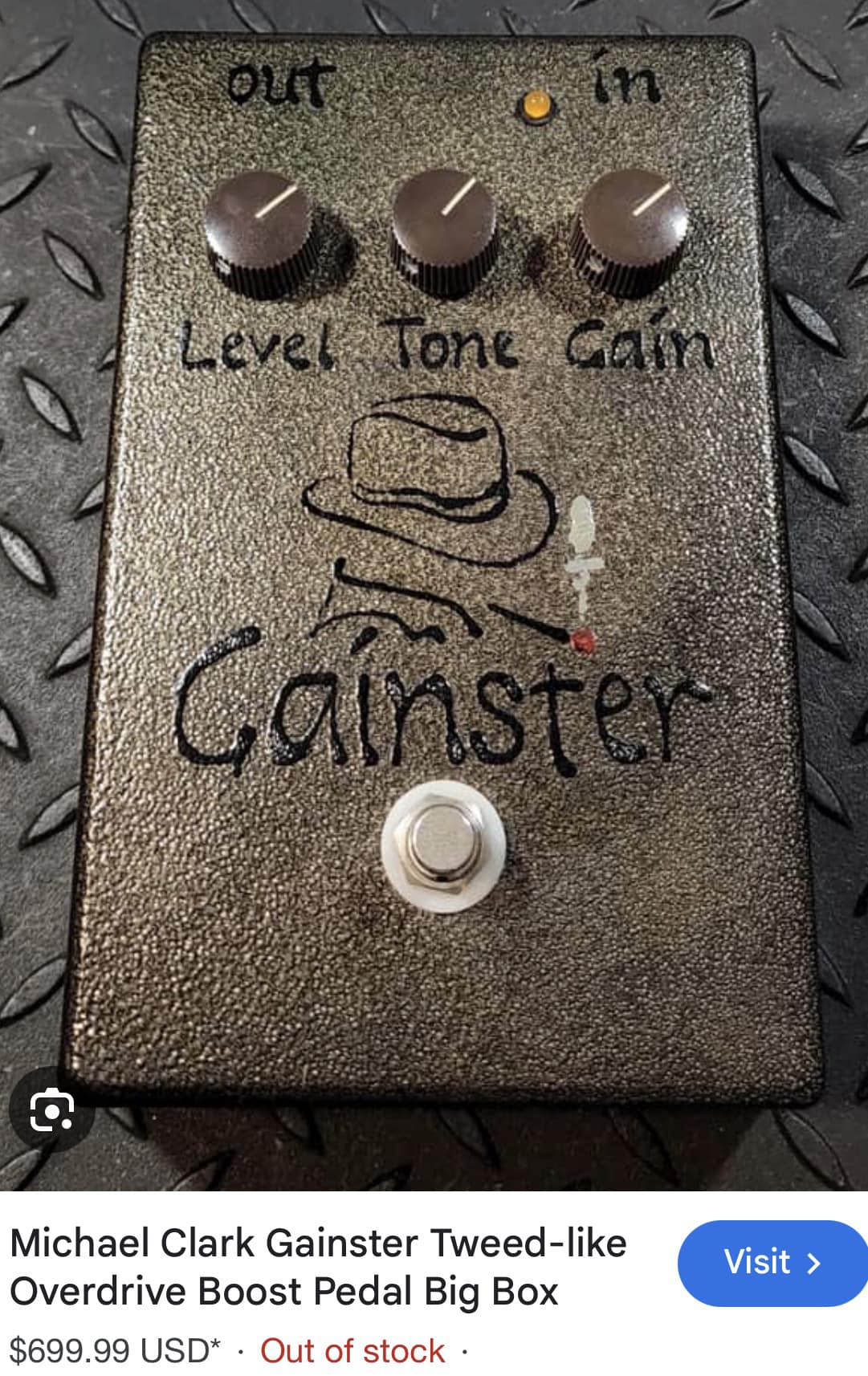 What's the Clark Gainster pedal like?